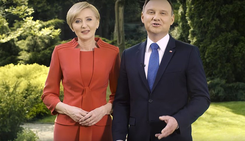 Agata Duda i Andrzej Duda