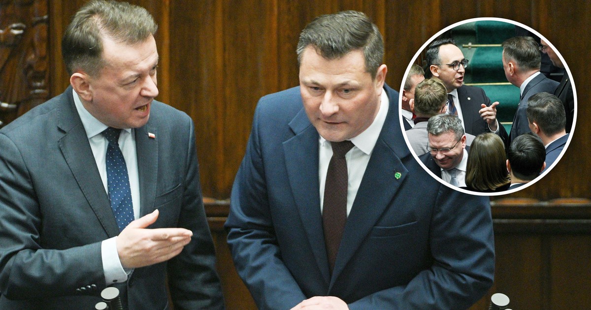 Nerwowo w Sejmie. Błaszczak nagle zerwał się z ławy poselskiej. To się mogło źle skończyć