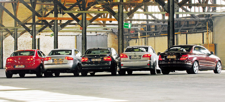 Test porównawczy: Alfa Romeo 159 2,4 JTD / Audi A4 2,0 TDI / BMW 320d / Lexus IS 220d / Mercedes-Benz C 220 CDI