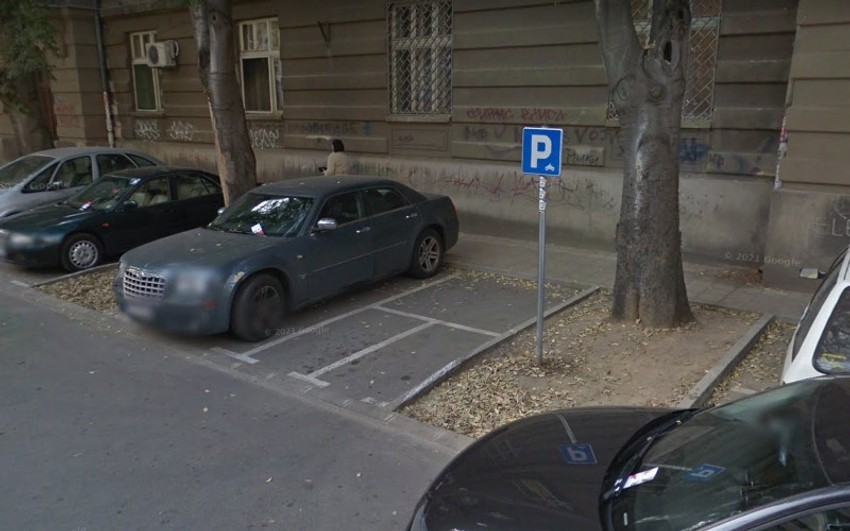Motocikli parking 