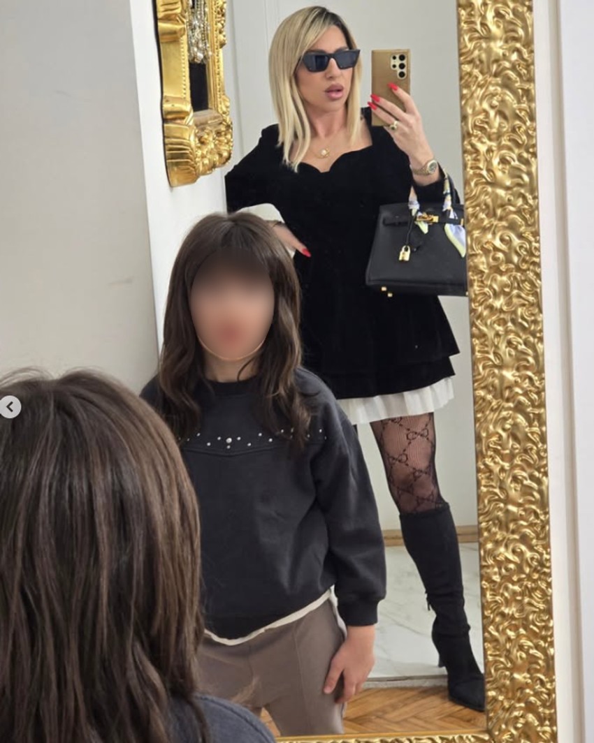 Jovana Jeremić sa ćerkom Leom