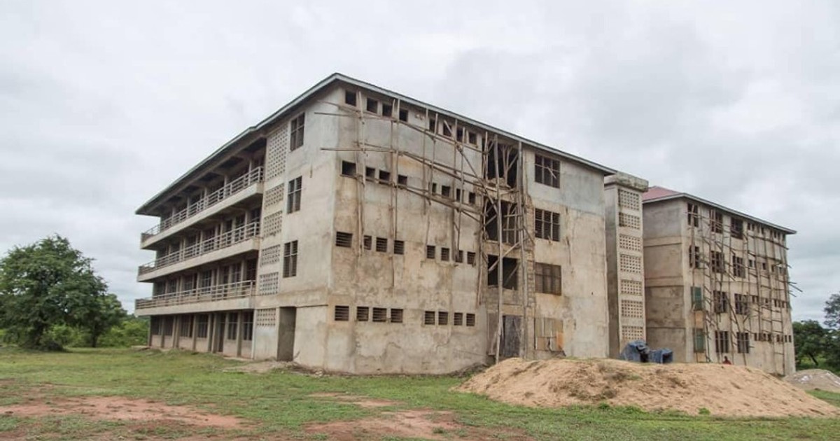 See photos of another abandoned Eblock as Mahama cries again Pulse Ghana
