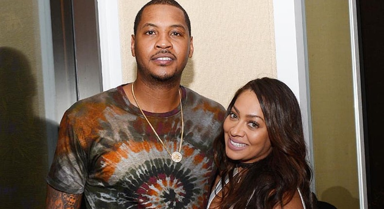 La La Anthony and Carmelo Anthony [Instagram/JohnnyWhite3535]