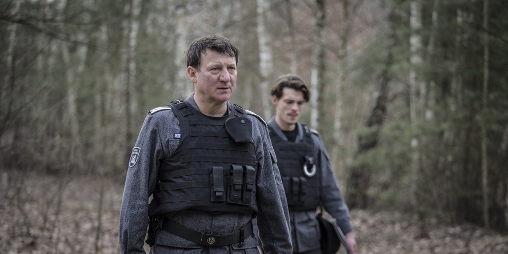 Robert Więckiewicz oraz Tomasz Ziętek w filmie 'Konwój'. Premiera 13 stycznia 2017 roku.