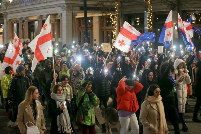 Protesti u Tbilisiju 28. decembra
