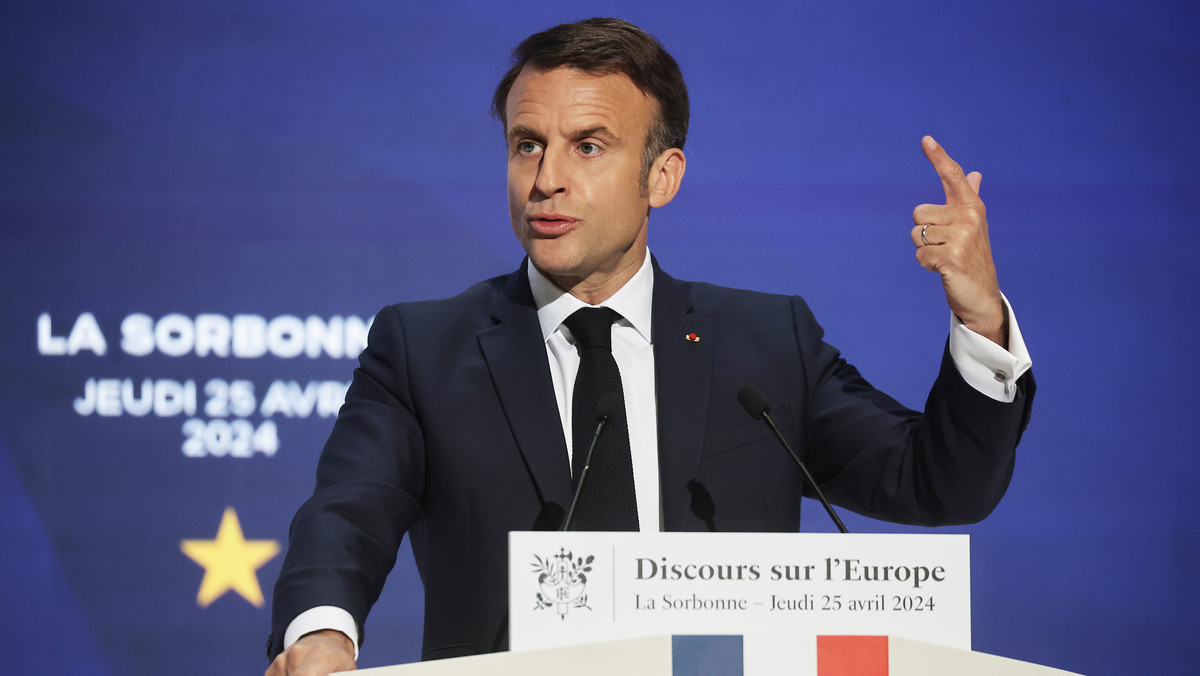 Emmanuel Macron ostrzega: "Europa może umrzeć". Wzywa do pilnych działań