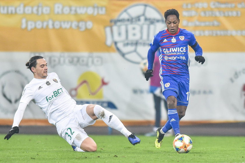 Pilka nozna. Ekstraklasa. Piast Gliwice - Slask Wroclaw. 01.03.2019