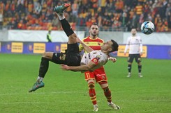 Jagiellonia w półfinale Pucharu Polski. Pululu bohaterem Białegostoku [WIDEO]