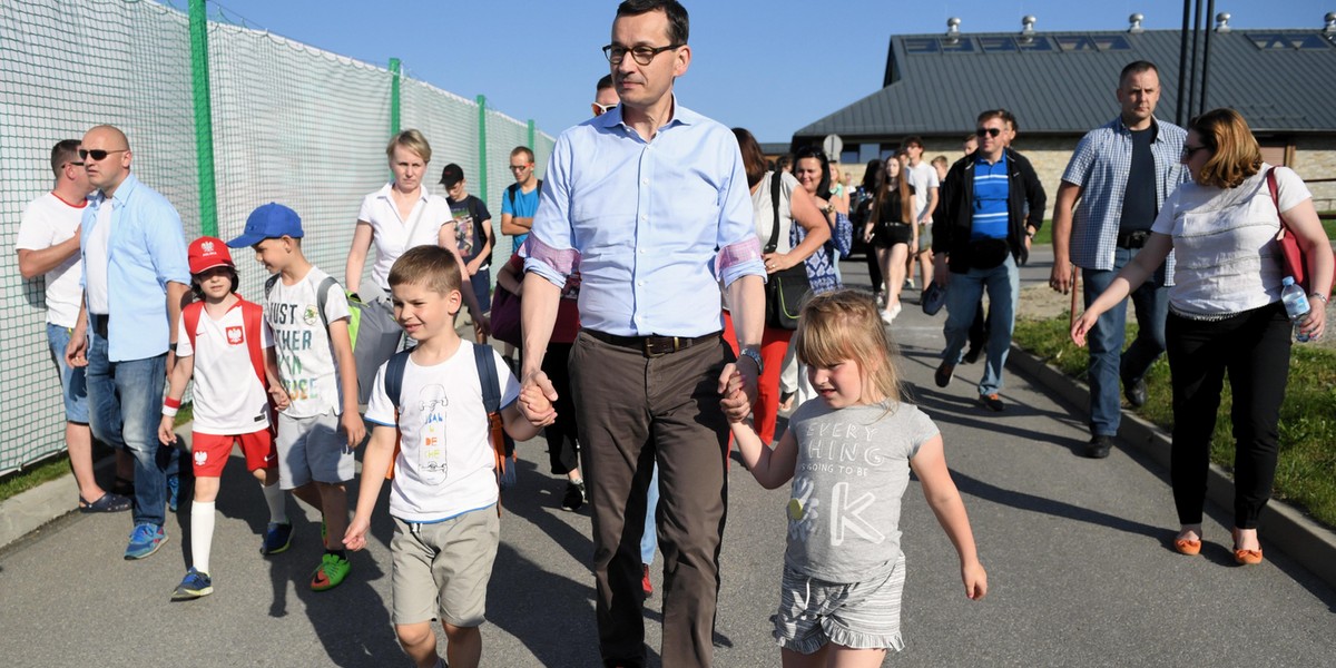 Premier Mateusz Morawiecki