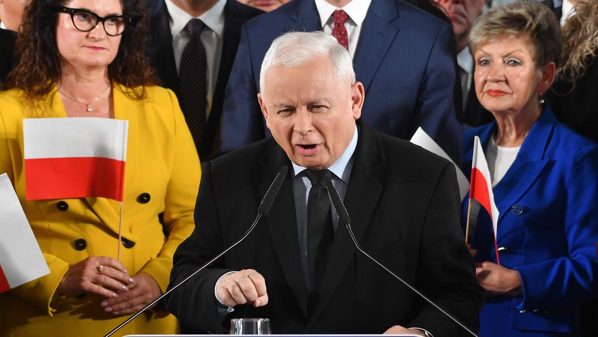 Jarosław Kaczyński w Gdyni, 24.09.2023 r.