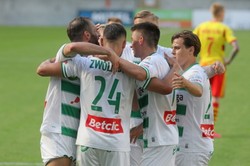 Zwoliński trafił dwa razy, Lechia z Białegostoku wywiozła trzy punkty
