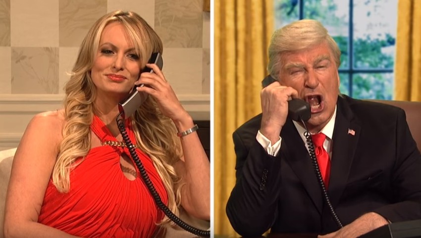 Stormi Danijels i Alek Boldvin kao Tramp