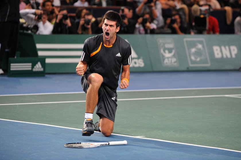 TENNIS 2008 - Shanghai Masters Cup - Djokovic Defeats Gilles Simon