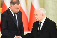 Andrzej Duda i Jarosław Kaczyński