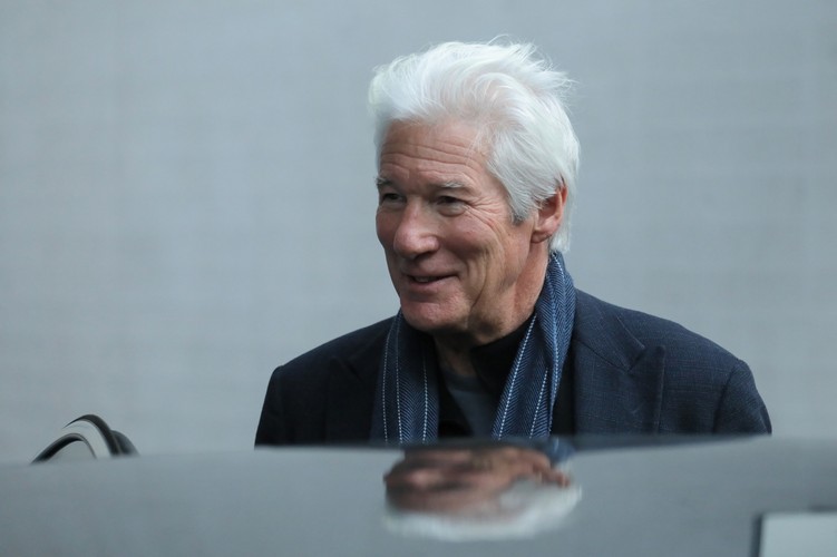 Richard Gere podczas wizyty w polskim Sejmie