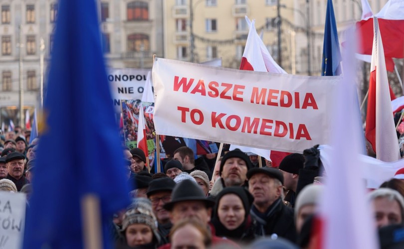 Demonstracja KOD w Poznaniu