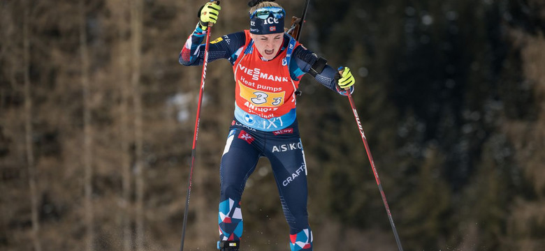 MŚ w biathlonie. Olsbu Roeiseland 12. złotym medalem wyrównała rekord Neuner