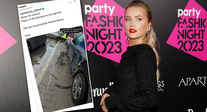 Fatalny początek roku dla znanej influencerki. W jej auto uderzył pijany kierowca