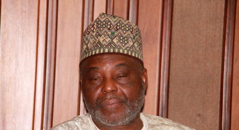 Raymond Dokpesi appears in court on December 14, 2015 to face money laundering charges