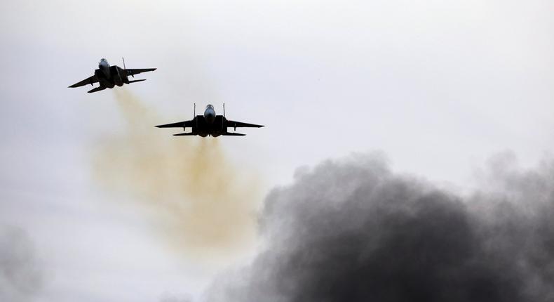 Israeli Air Force fighter jets