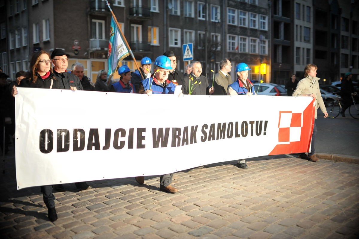 Marsz w drugą rocznicę katastrofy smoleńskiej