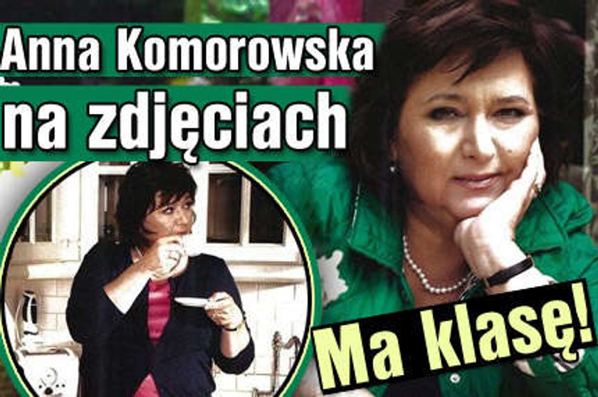 Anna Komorowska na zdjęciach. Ma klasę!