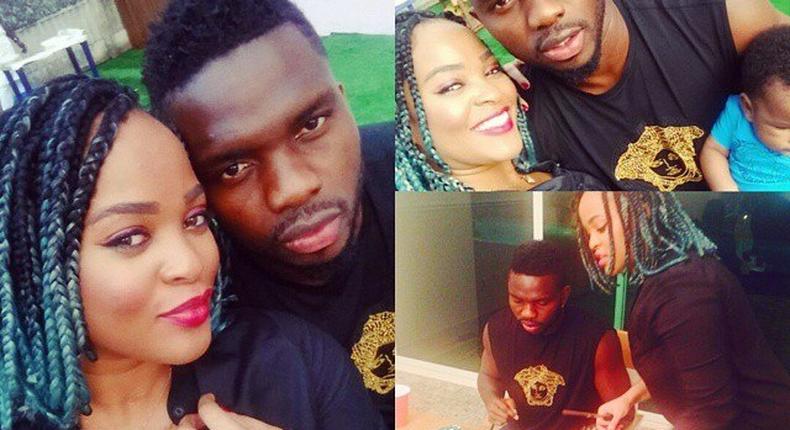 Football star, Joseph Yobo, celebrates his 35th birthday with family and close friends