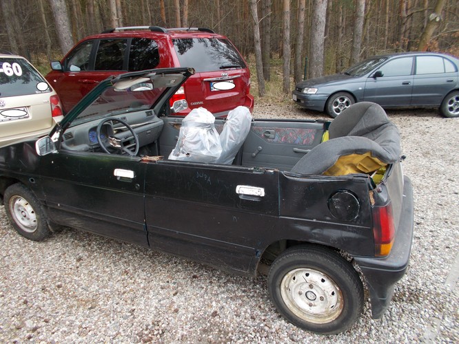 Daewoo tico jako kabriolet