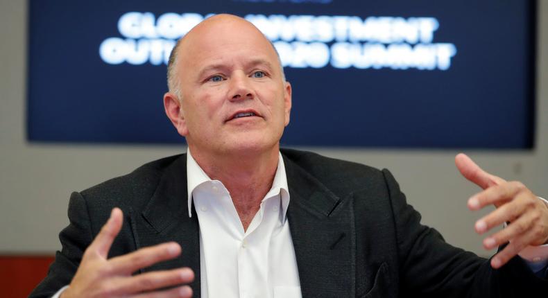 Galaxy Digital CEO Mike Novogratz.Lucas Jackson/Reuters