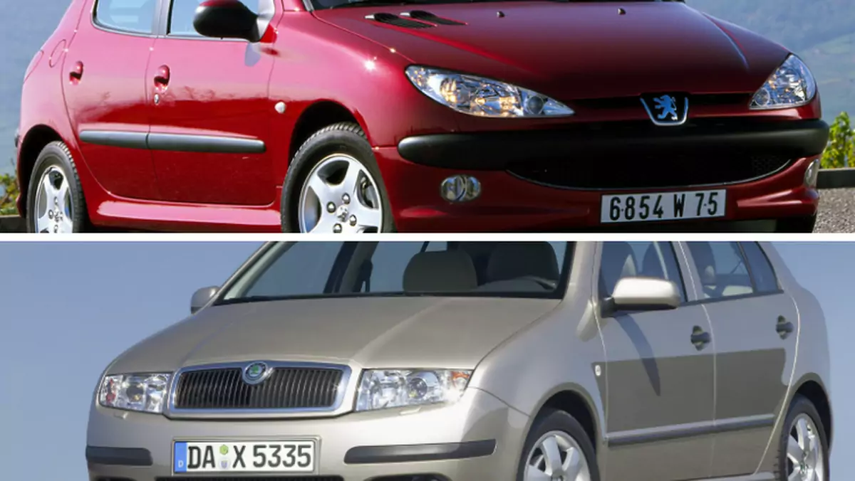 Skoda Fabia vs Peugeot 206