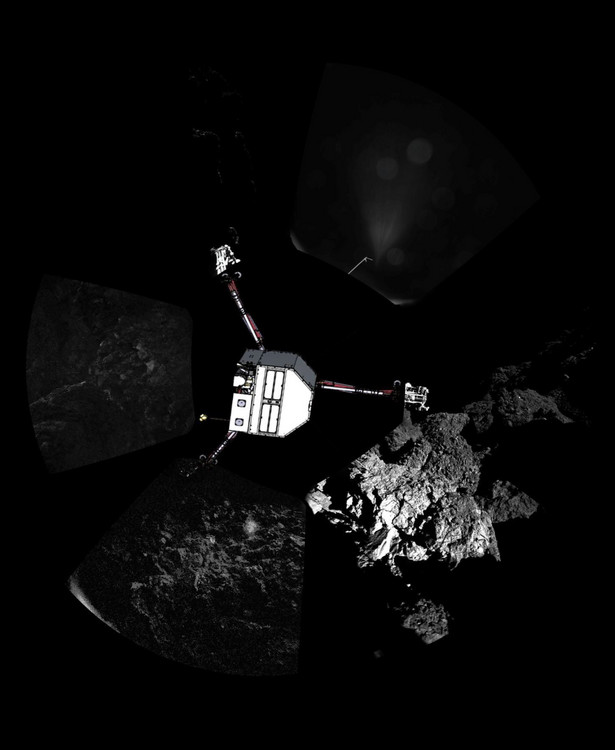 Sonda Philae, badająca kometę 67P Czuriumow-Gierasimienko