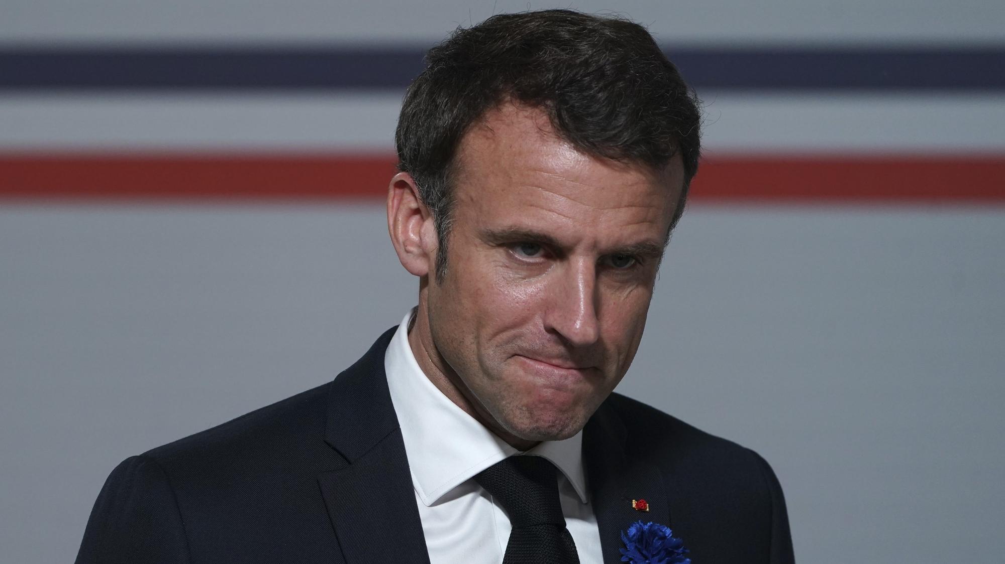 Francúzsky prezident Emmanuel Macron.