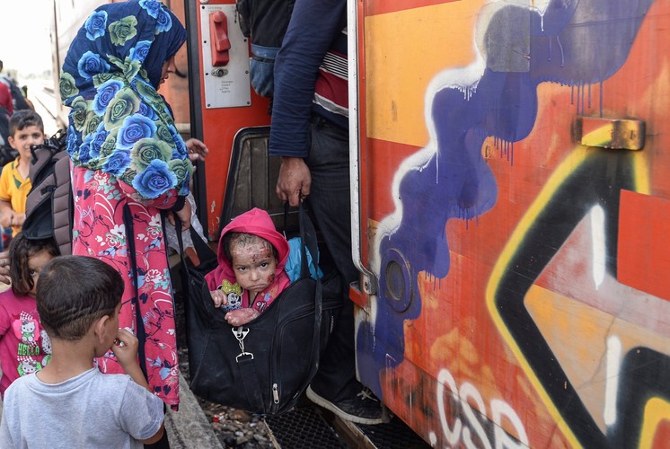 Nielegalni imigranci z Syrii