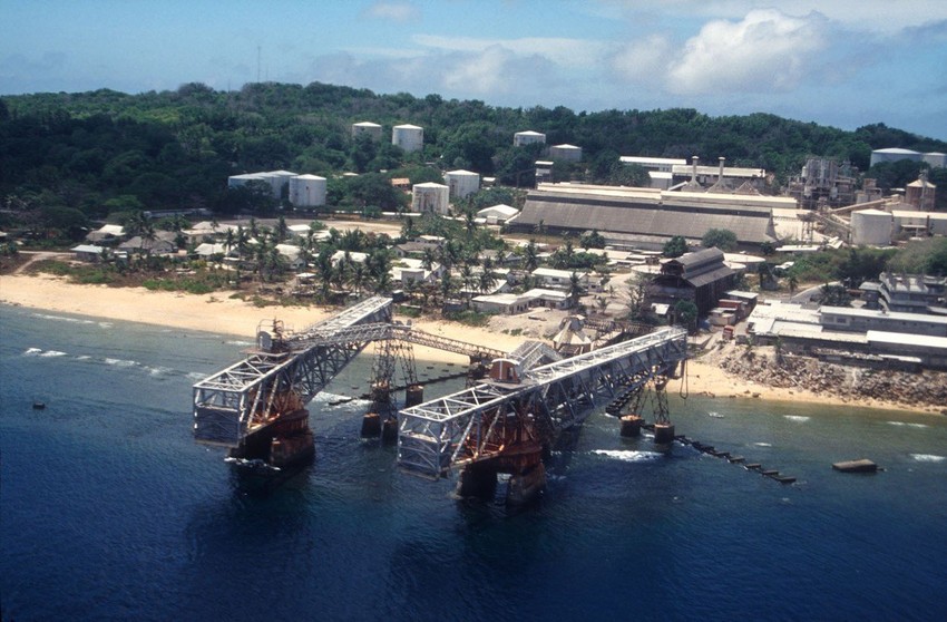 Ostrvo je potpuno uništeno usled eksploatacije