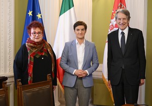 Ana Brnabić i odbor senata Italije