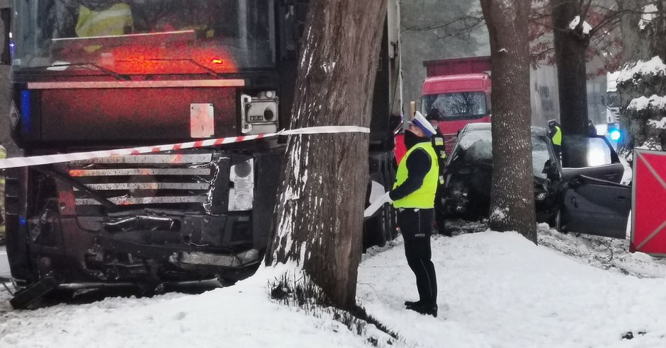 Śmiertelny wypadek w Wełminie