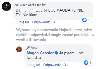 Magda Gessler odpowiedziała na komentarz internauty