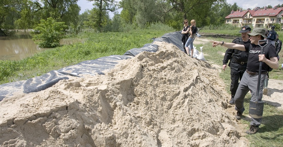 WARSZAWA POWÓDŹ PODTOPIENIA WAWER