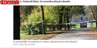 Człowiek spłonął w centrum Chełma