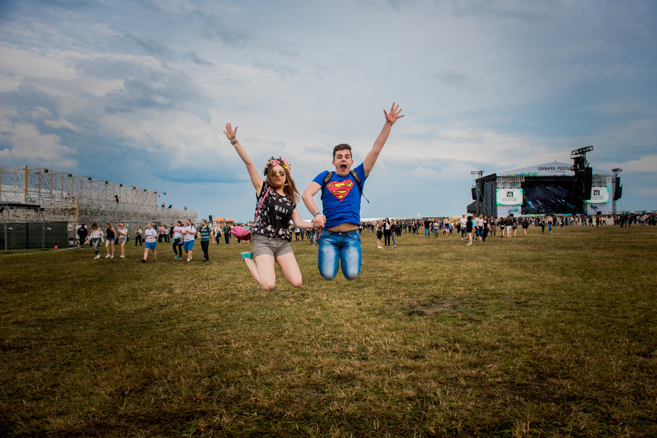 Publiczność na Open'er Festival 2016