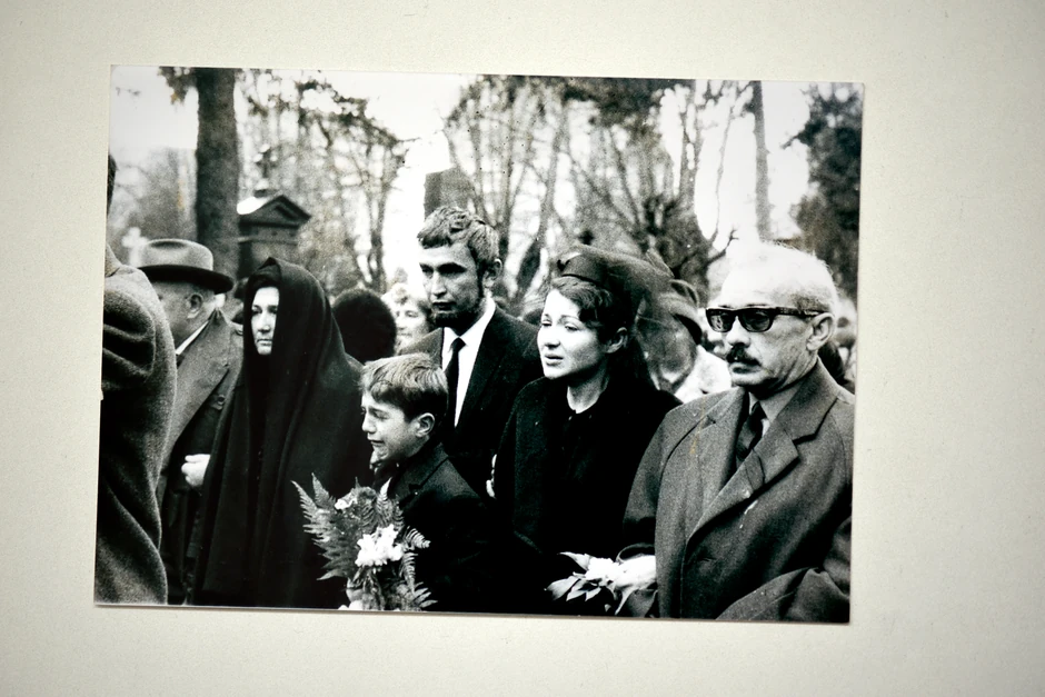 Porodica Miloša Miloševića na sahrani