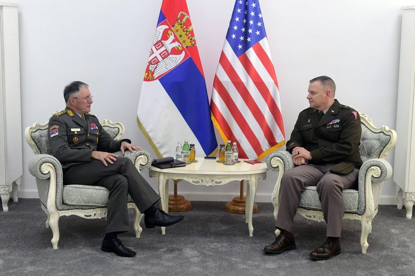 Metju Vudraf u poseti Srbiji