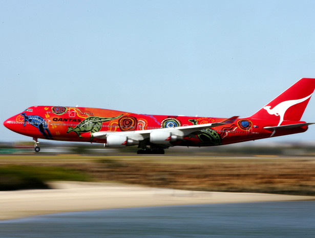 Samolot linii Qantas Airways