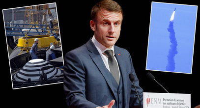 Macron złożył niebezpieczną deklarację w sprawie broni jądrowej. To dotyczy też Polski