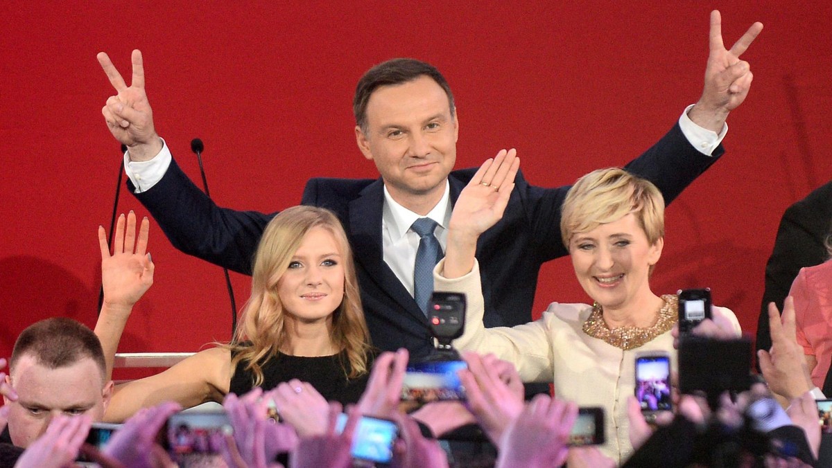 Andrzej Duda, Kinga Duda, Agata Kornhauser-Duda