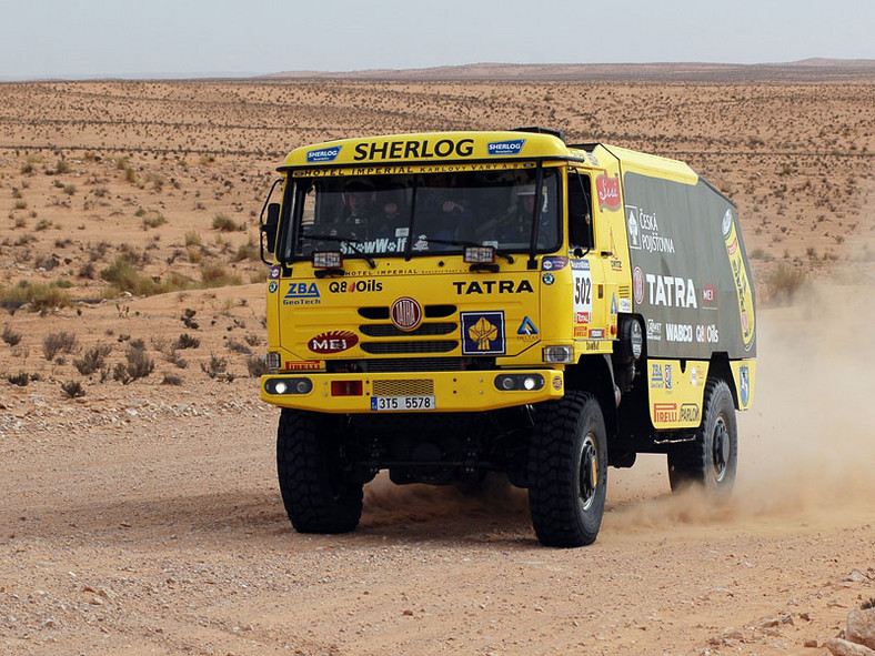 Rajd Dakar 2008: Loprais Tatra Team już w drodze do Lizbony