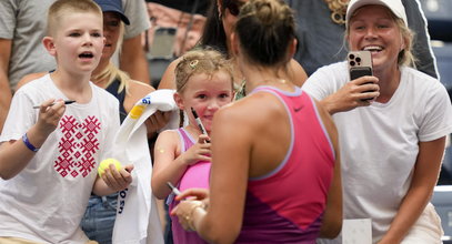 Przepiękne sceny na US Open. Sabalenka podeszła do wyjątkowej kibicki. "To było takie słodkie"