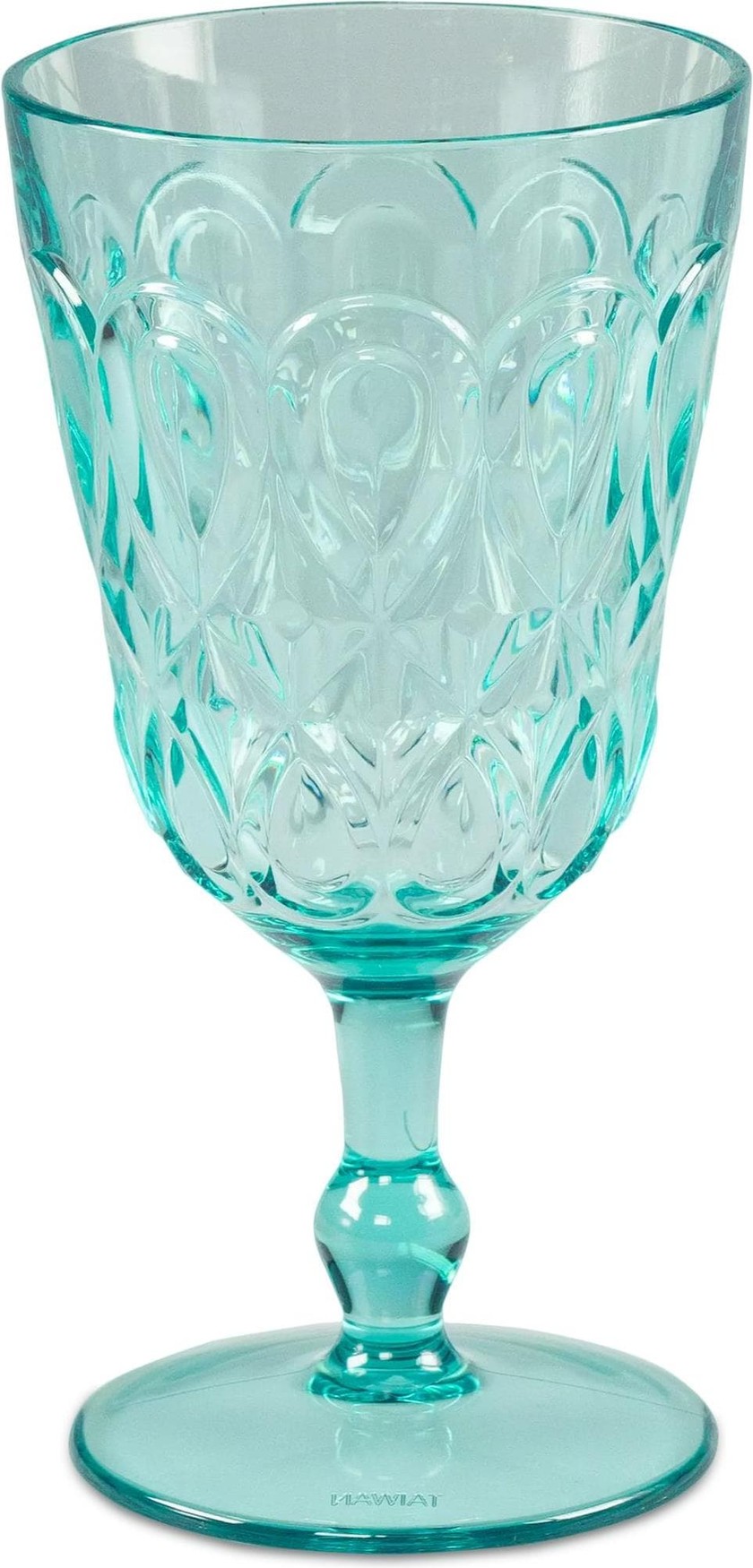 Retro-inspirierte Weingläser aus Kunststoff von Rice für 44 Franken im 4er-Pack, via Galaxus.