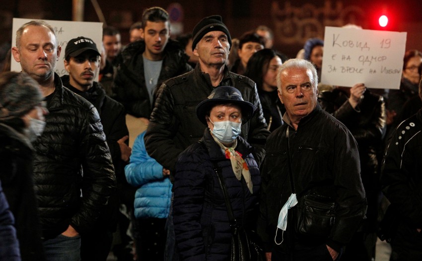 Protesti u Severnoj Makedoniji zbog kovid restrikcija