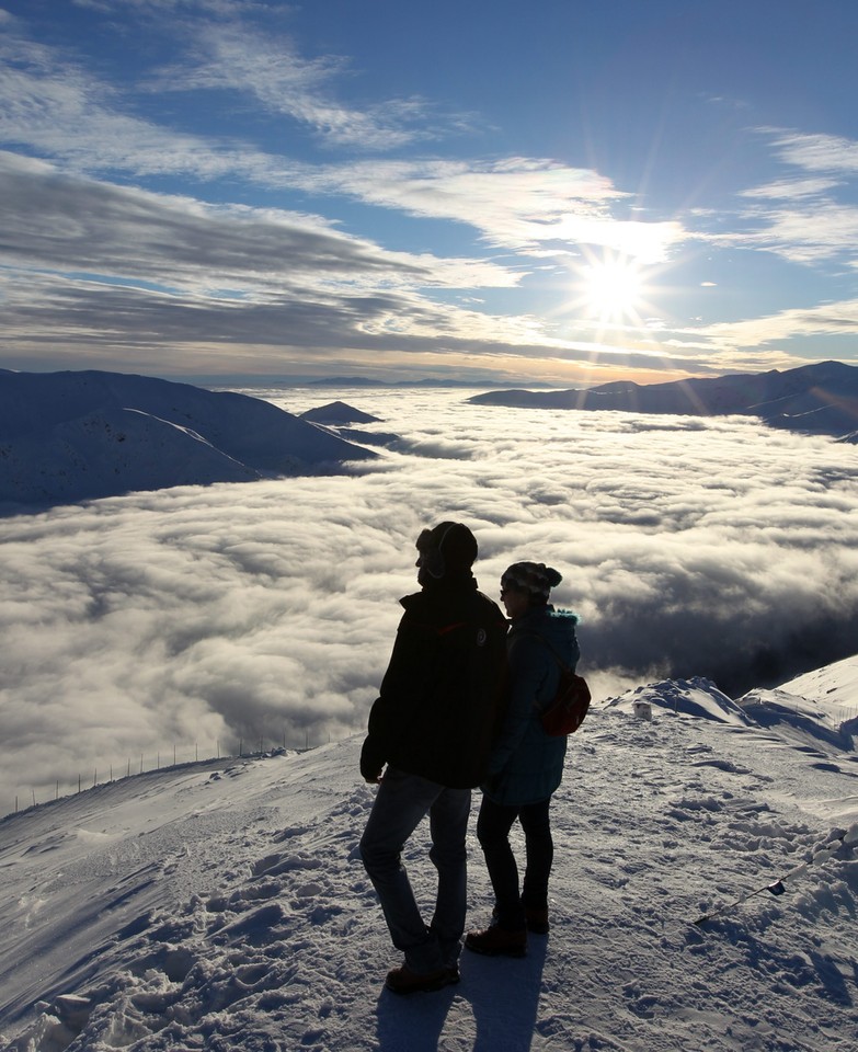 Zimowe Tatry zapierają dech w piersiach